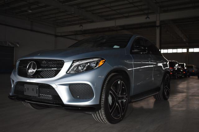 18款奔驰GLE43Coupe钻石银金属漆