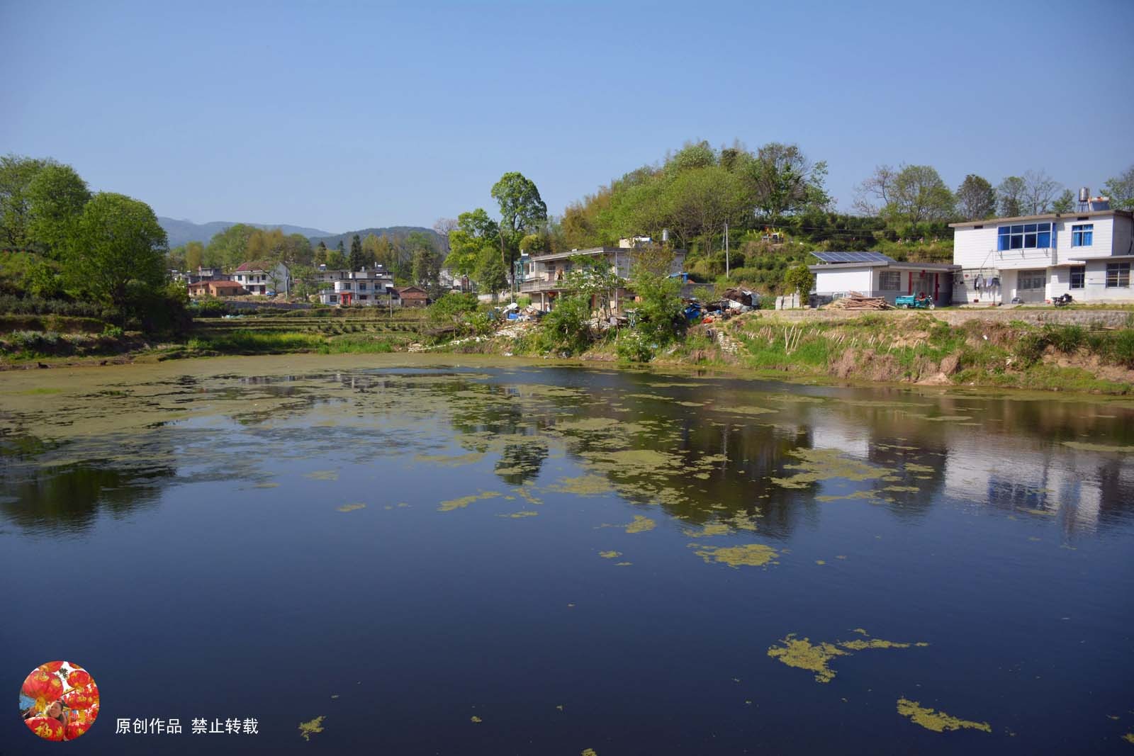 农村挖山塘养鱼设计图