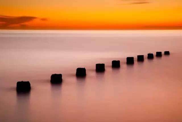 放射式构图图片