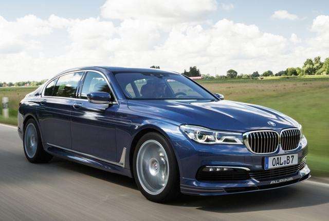 搭载4.4T V8发动机 新款ALPINA B7测试谍照曝光