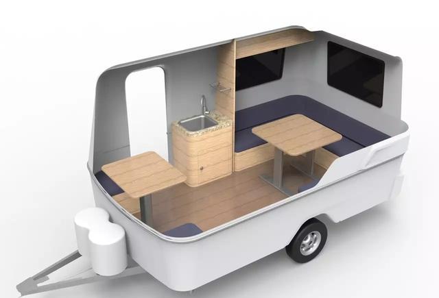 一款不错的拖挂房车,售价4.8万,德国爱科AL-K