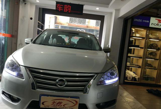 汕头车韵汽车隔音改装 日产轩逸改装大白鲨 强力隔音