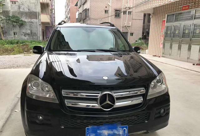 实拍09年奔驰GL450 七座三天窗多功能方向盘, 13万出售值吗?