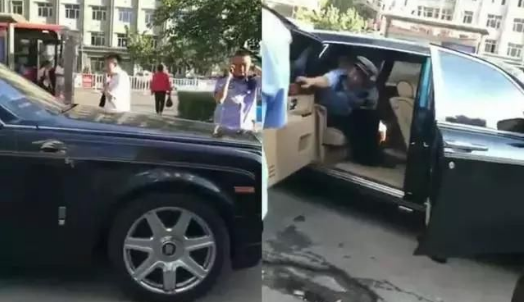 网红办酒席现场豪车云集,遭人嫉妒举报,警察突击检查拆车