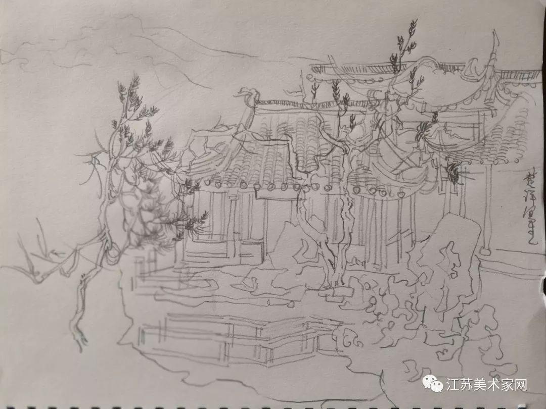 佘玉奇:情画镇江|焦山|运河|佘玉奇_新浪新闻