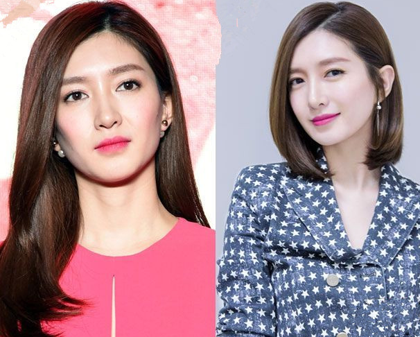 女明星长短发对比照,你更喜欢长发还是短发?