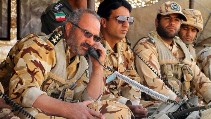 伊朗革命卫队遭袭图片