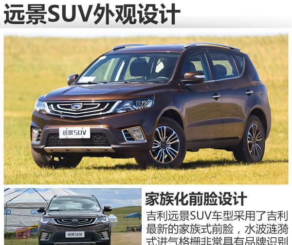 吉利远景SUV2017款多少钱