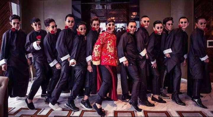 陈坤伴郎成热点,最帅伴郎团属于彭于晏胡歌组,最强大却属于他