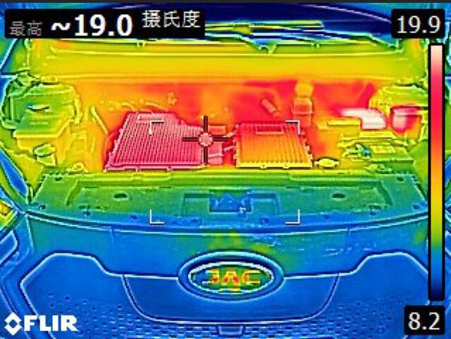 宋楠：独家解析江淮iEV7S多种模式温度热成像信号