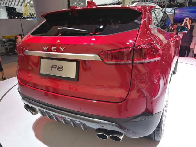 长城WEY发布新车P8 2018年一季度上市