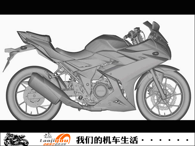 铃木将年底推出新品GSX R300,最新专利图曝光