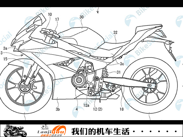 铃木将年底推出新品GSX R300,最新专利图曝光