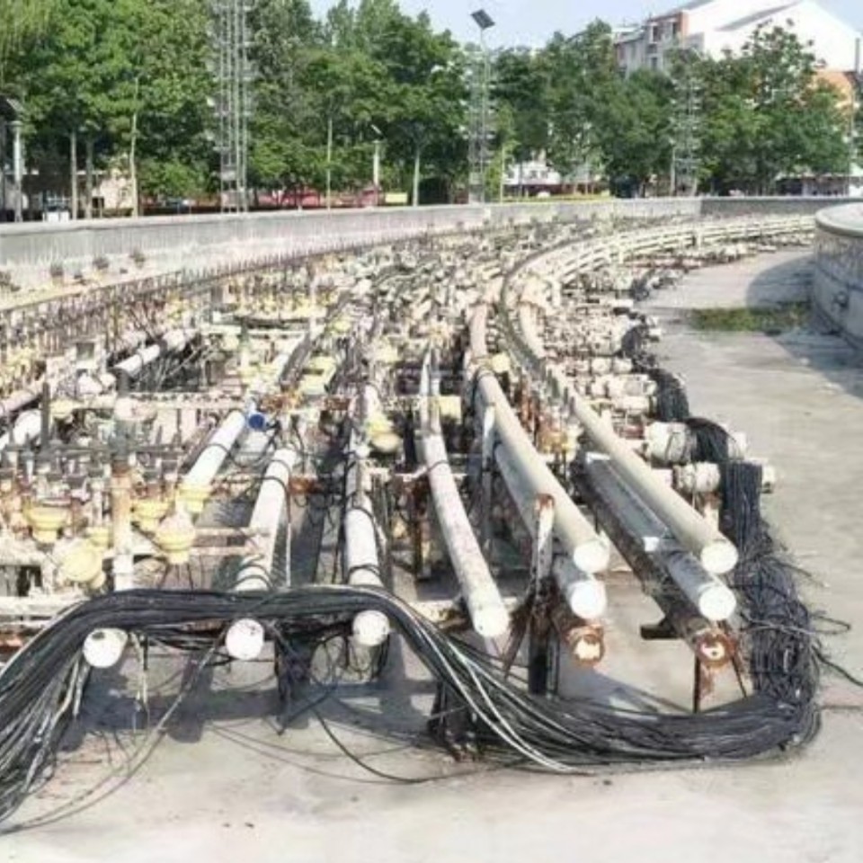 保定军校广场音乐喷泉长期不使用,要升级