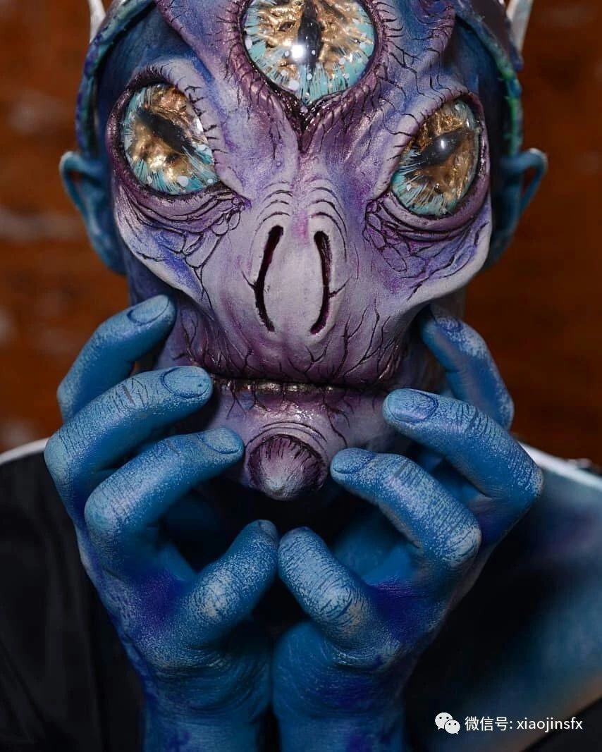 惊艳外星人特效化妆造型闪亮登场,刷新你的视觉感官!