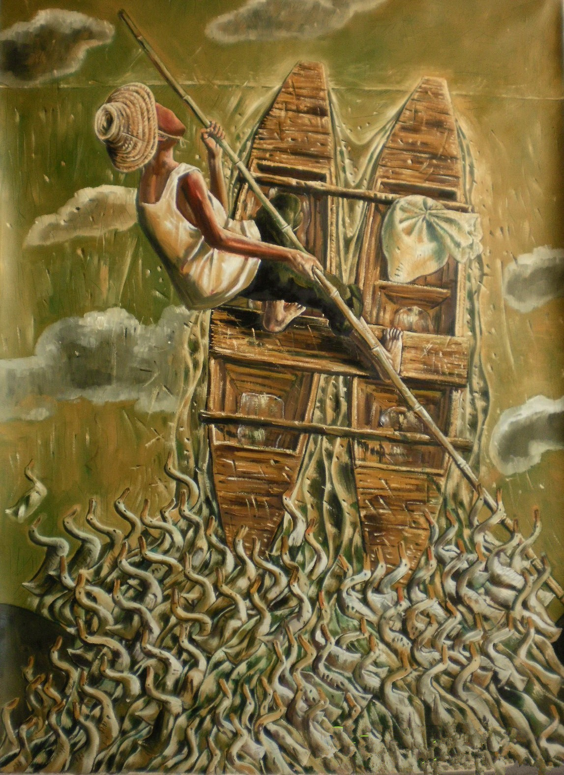 农村穷小伙窝在家里绘画二十年,出名后一夜暴