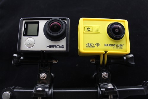 SARGO vsGOPRO山狗运动相机与GOPRO的测