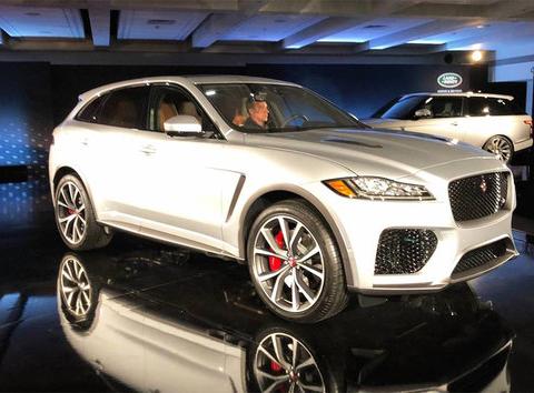 2018纽约车展 捷豹F-PACE SVR正式发布