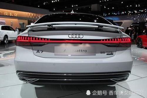 2019款奥迪A7四门轿车,从内到外帅的爆棚,实力
