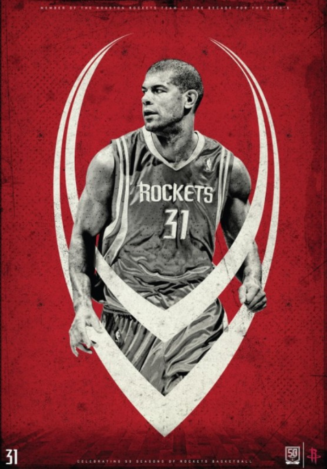 NBA火箭队历史50大巨星,姚麦组合在其中,奥拉