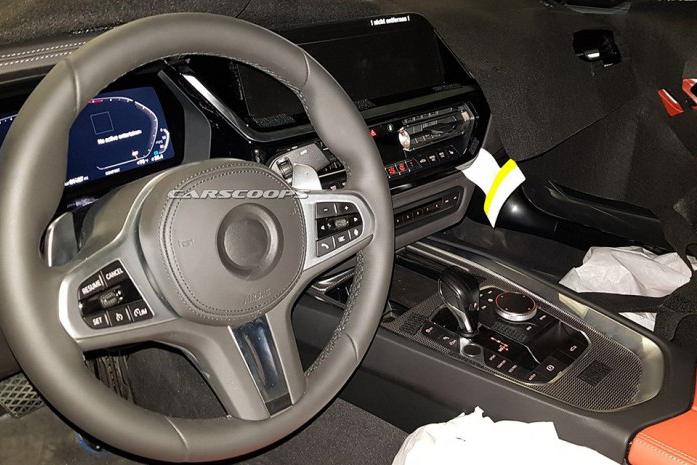 宝马全新Z4内饰谍照曝光 与X7相似 配全液晶仪表