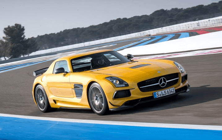十大顶级跑车之一, 奔驰SLS级AMG带来视觉盛宴
