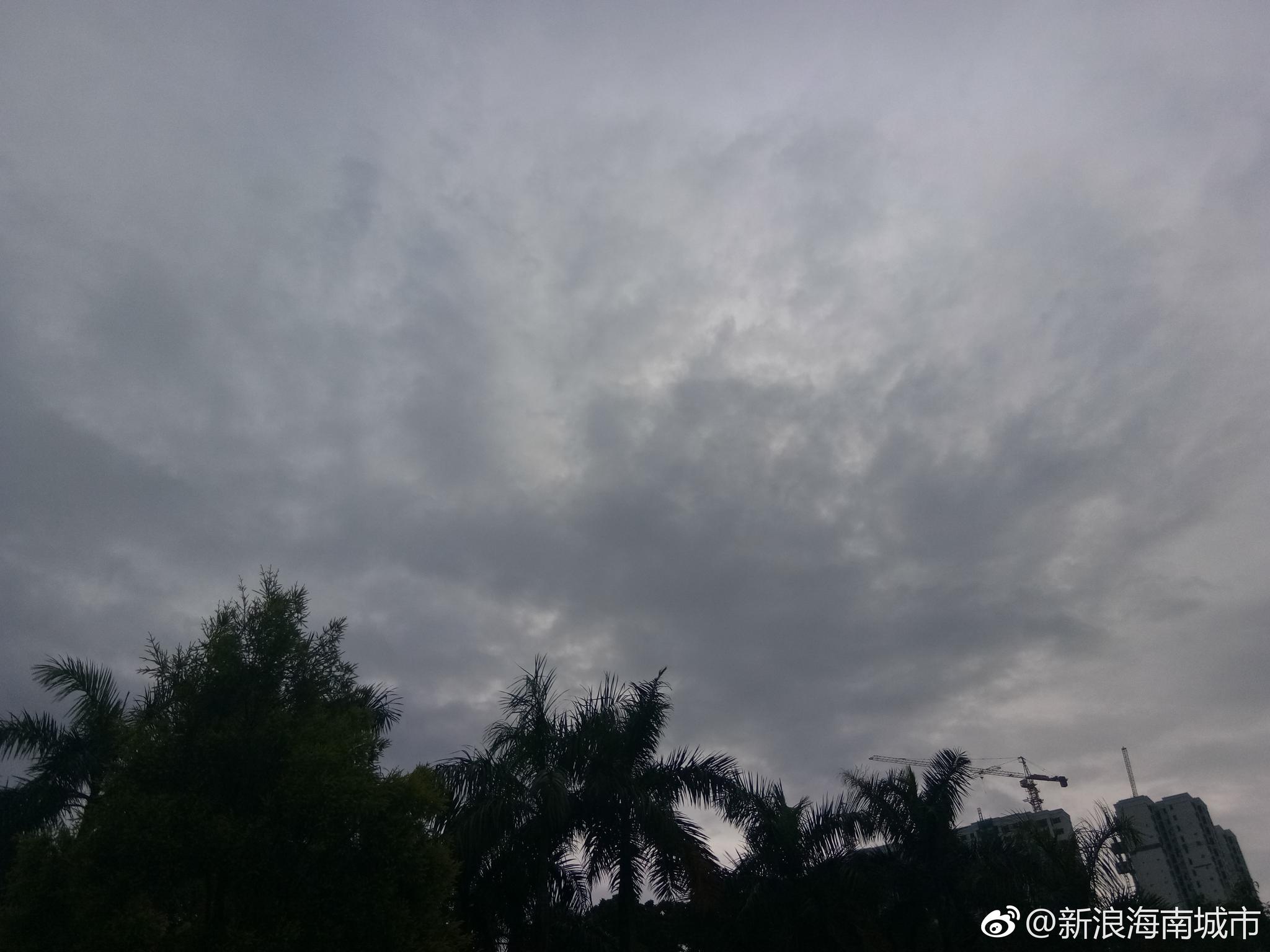 海南省气象局2018年8月16日06时变更台风三