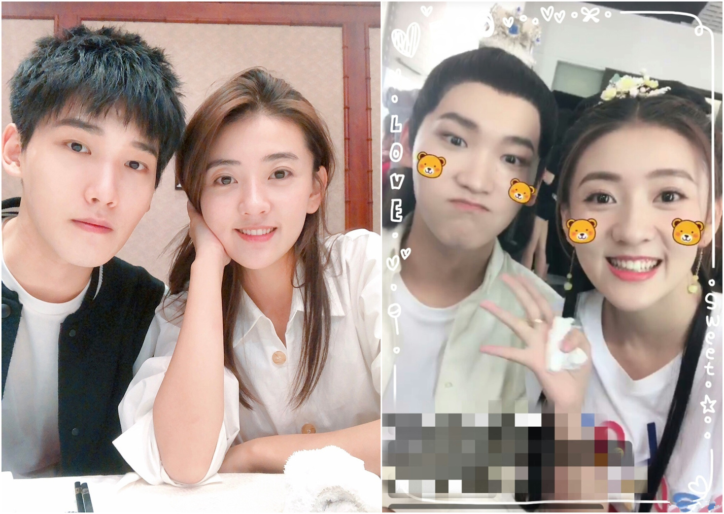 梁洁和邢昭林公开恋情