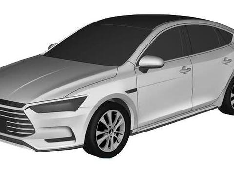 全新比亚迪秦申报图曝光，龙脸车头掀背车身，最美家轿或将易主