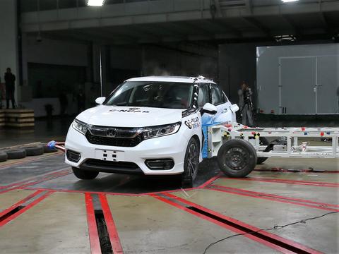 安全：广汽本田冠道侧碰，表现中规中矩