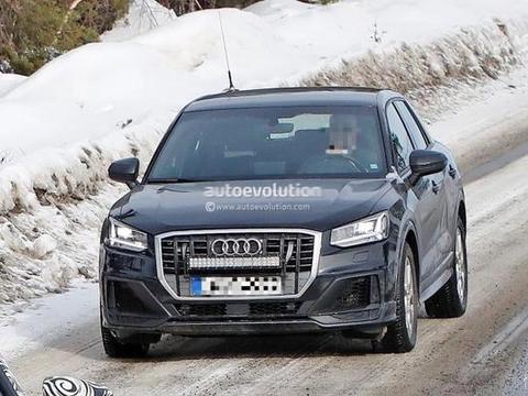 2.0T/运动套件 奥迪SQ2实车谍照曝光