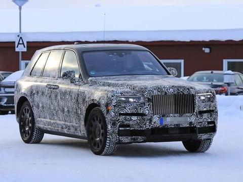 劳斯莱斯首款SUV库里南谍照曝光 或4月4日首次亮相