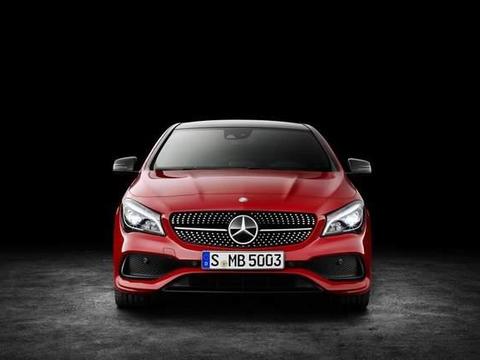 奔驰CLA改变了下脸型，更好看了