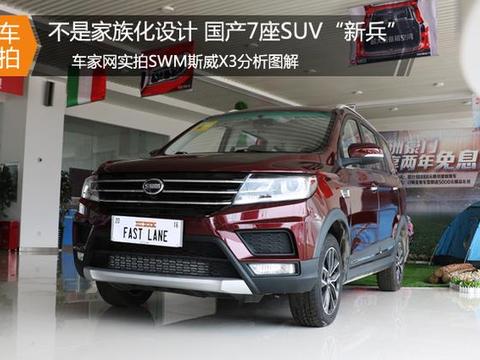 斯威X3是斯威汽车旗下第二款SUV车型