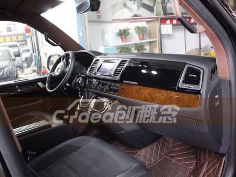 大众迈特威内饰改装，星空顶格栅顶