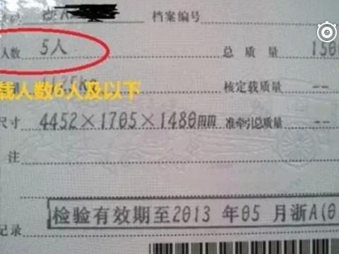 办理6年免检时却无法办理？原因就是行驶证上的一个数字