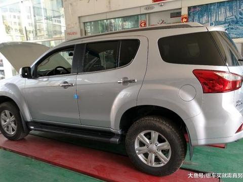 花24.5万提五十铃mu-X, 车主坦言和丰田普拉多不相上下