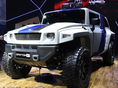 乔治巴顿又推新车，牧马人底盘打造，全车防弹，98K都打不穿！