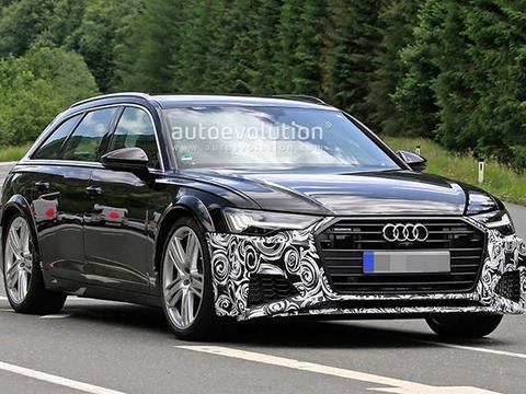 奥迪全新RS 6 Avant谍照 或2019年9月亮相