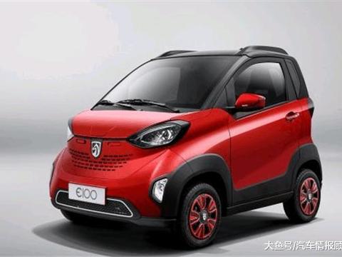 新款宝骏E100正式上市, 预售价9.39-10.99万!
