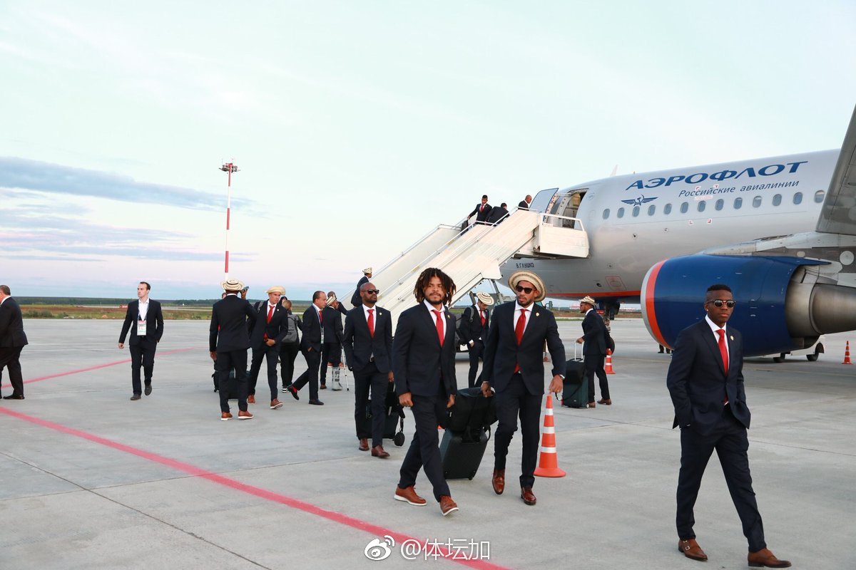 巴拿马队抵达俄罗斯!平均年龄29.4岁,为本届世