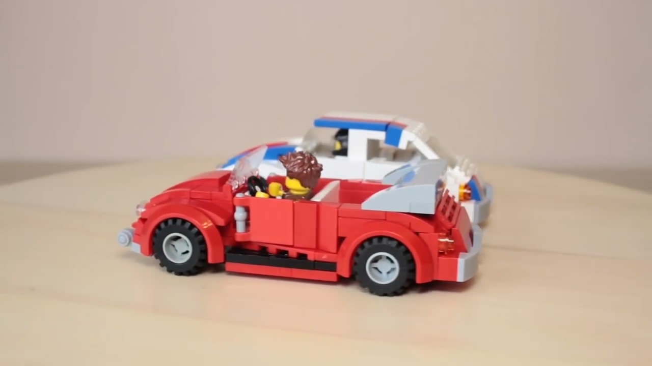 乐高拼装小汽车图片