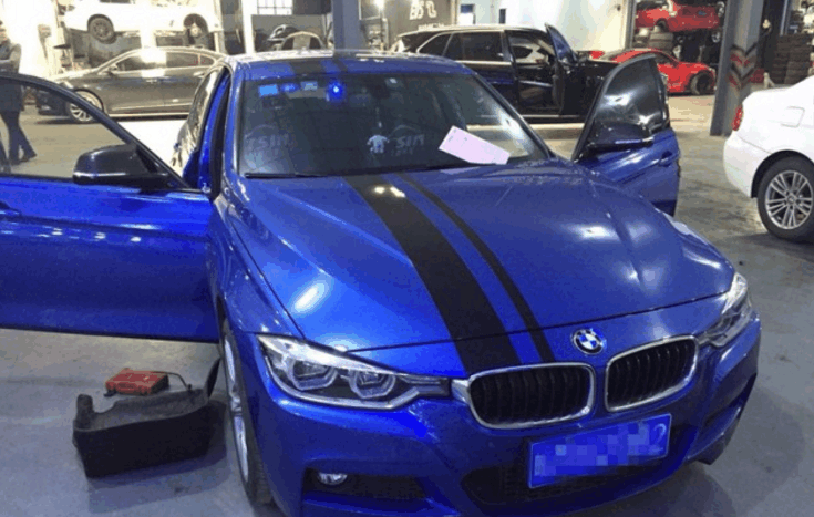 二手宝马3系开价五十万出售, 洗车小哥一句话五万块钱就买走了