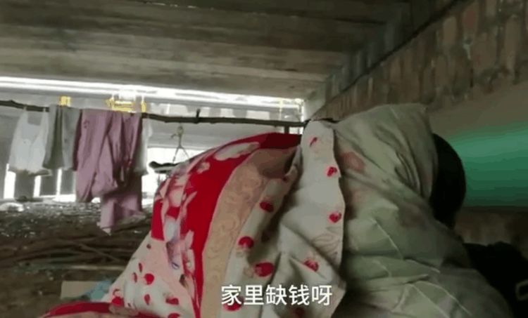 男子在外打工每天睡天桥下,只有一床棉被,背后原因让人心酸!