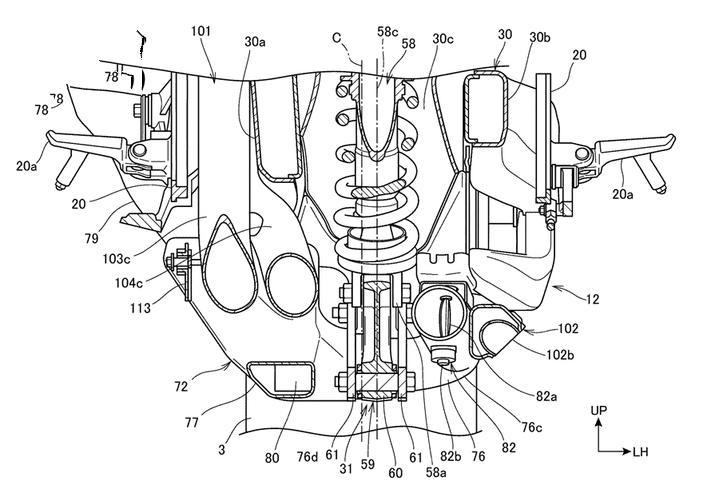 本田神秘的V4引擎专利发布