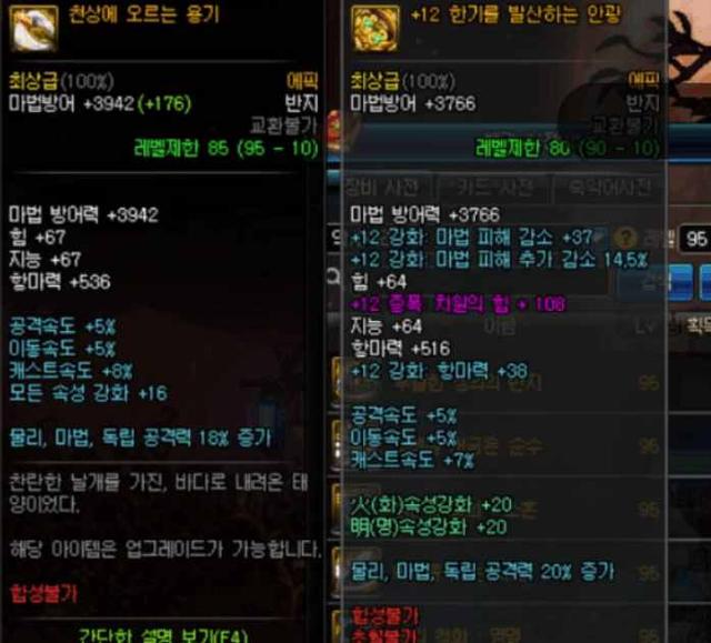 DNF:韩服95史诗属性一览,卢克团本彻底凉了,超