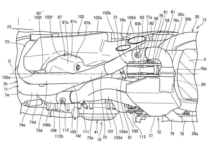 本田神秘的V4引擎专利发布