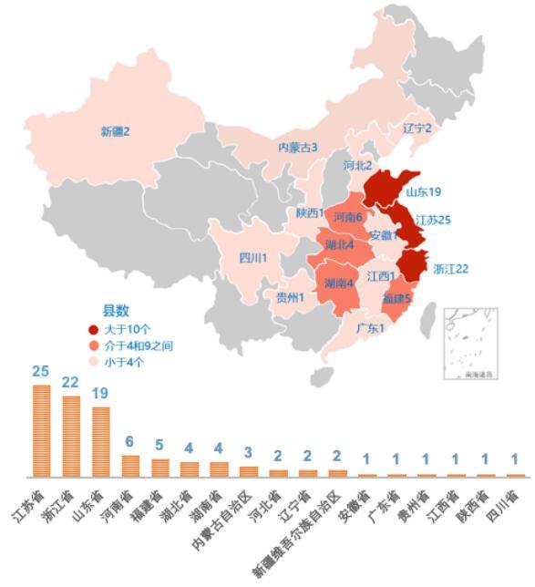 中国县域经济百强发布:实体经济是主要动力 人均GDP达10.6万元
