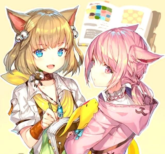 动漫二次元壁纸:猫系少女,你可能不知道,你自己有多美