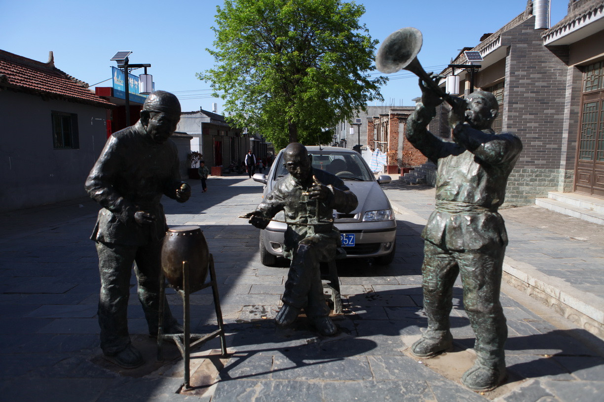 西安长安区一古镇因特色不足 门可罗雀